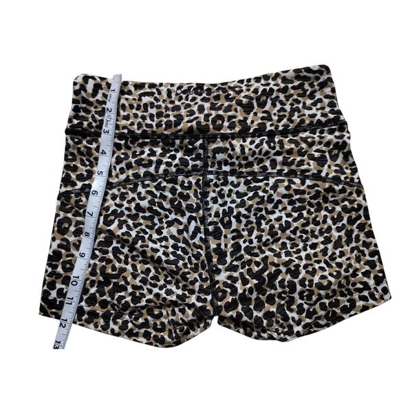 Outdoor Voices women super form 3.5" short leopart print shorts size S - Picture 7 of 9